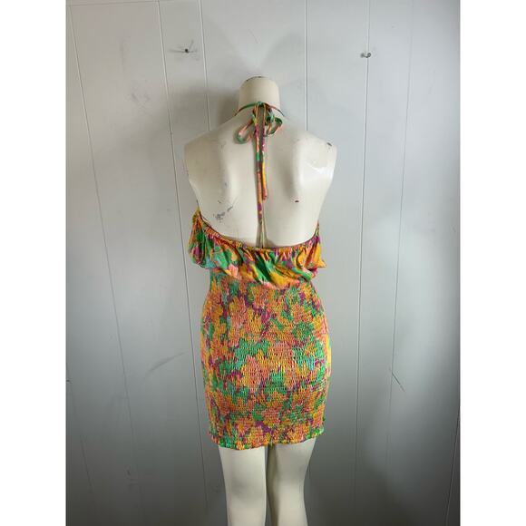 lost & wonder Eternal Lights Floral Minidress in Peach. Size Large. NWOT - Picture 7 of 11